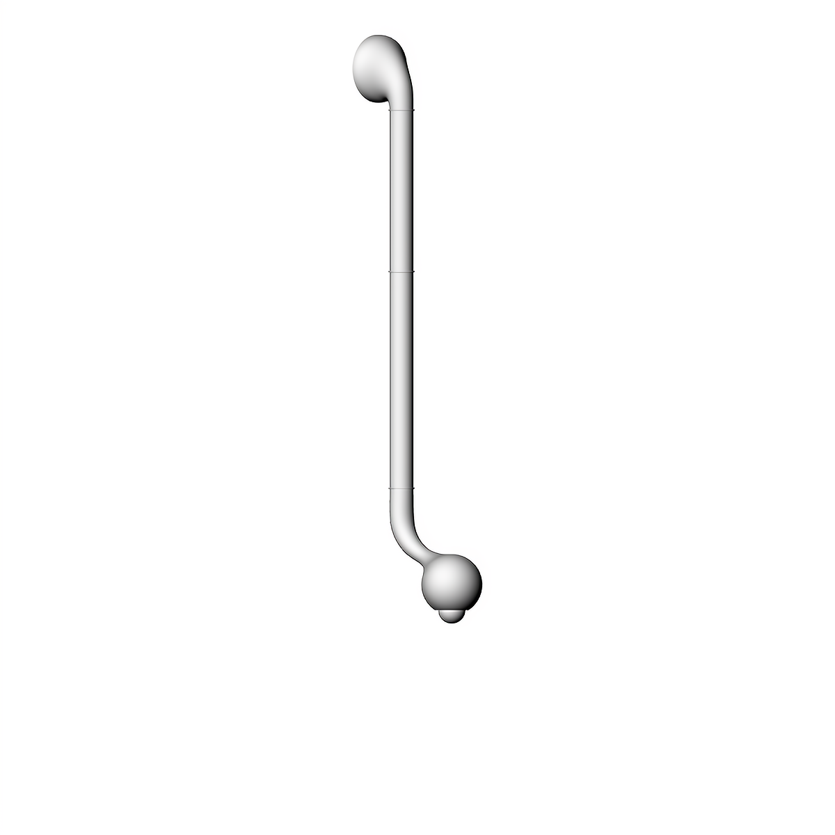 WALL SCONCE 1-GLOBE 44" DROP