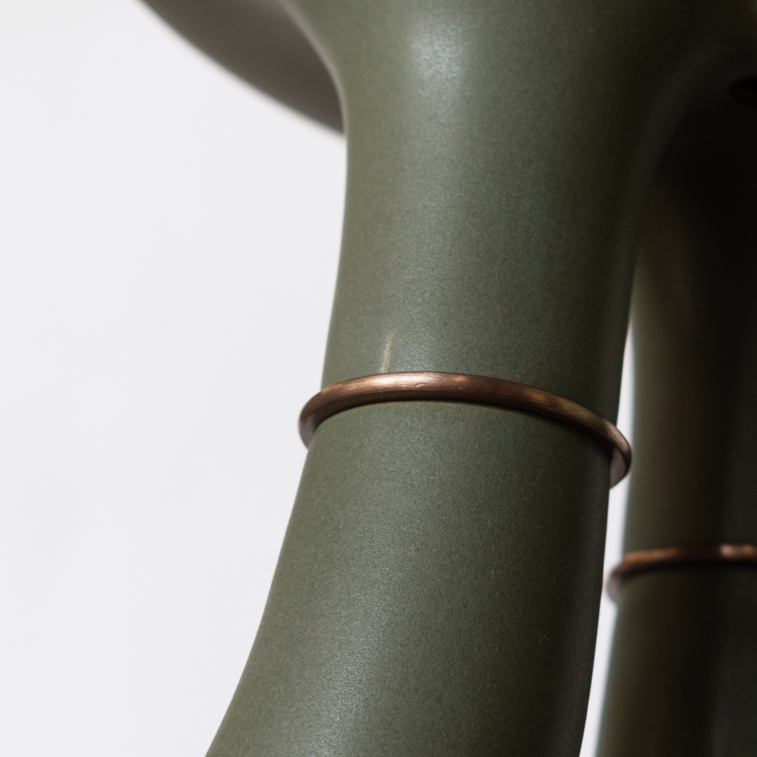 Matte Olive 3-GLOBE CHANDELIER 16" x 28"