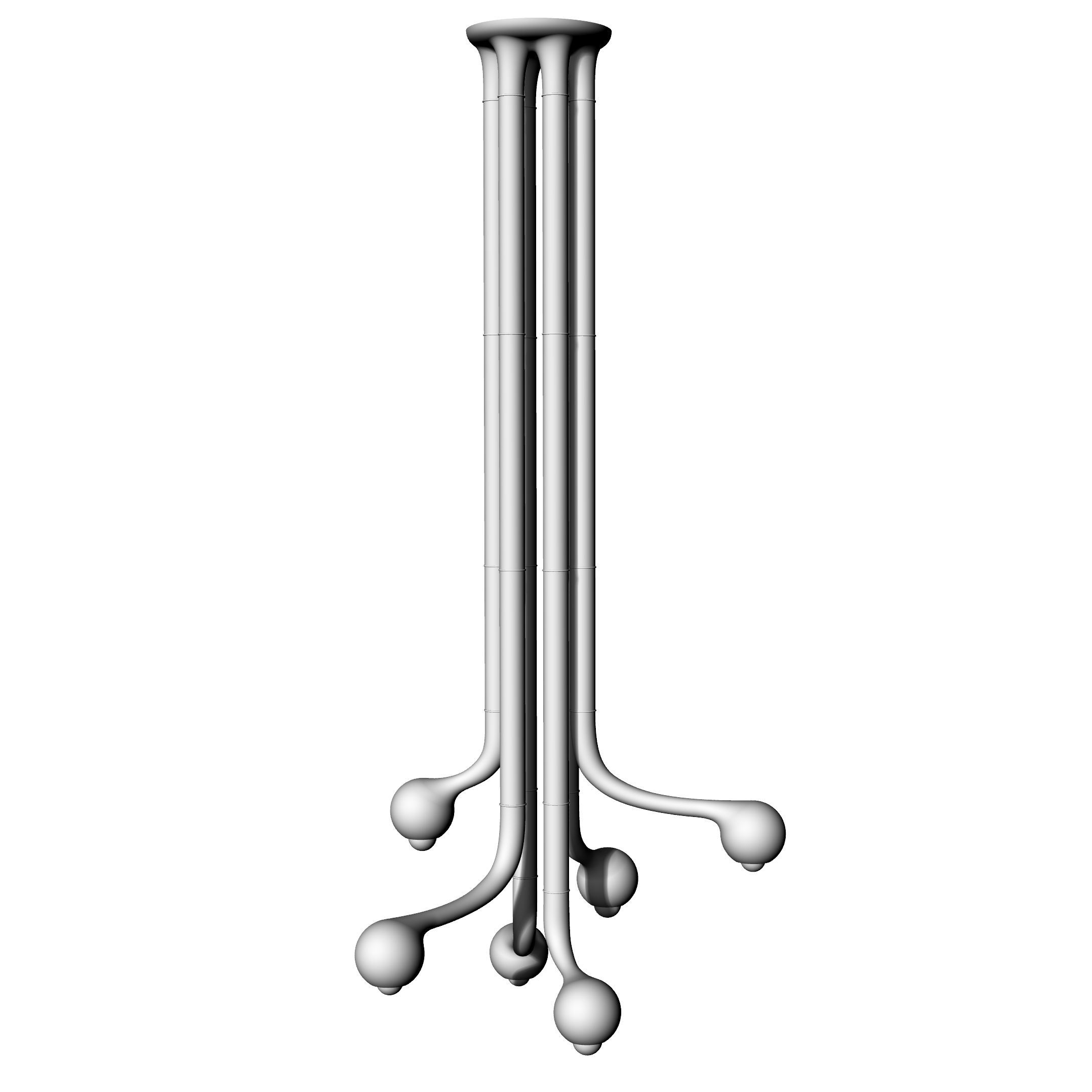 6-GLOBE CHANDELIER ROUND 70" x 32"