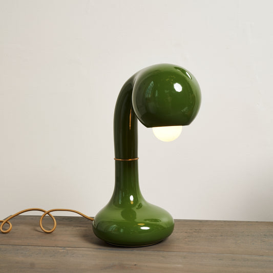 9381 Gloss Ivy 12” TABLE LAMP