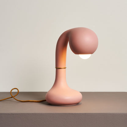 9388 Matte Pink 12” TABLE LAMP