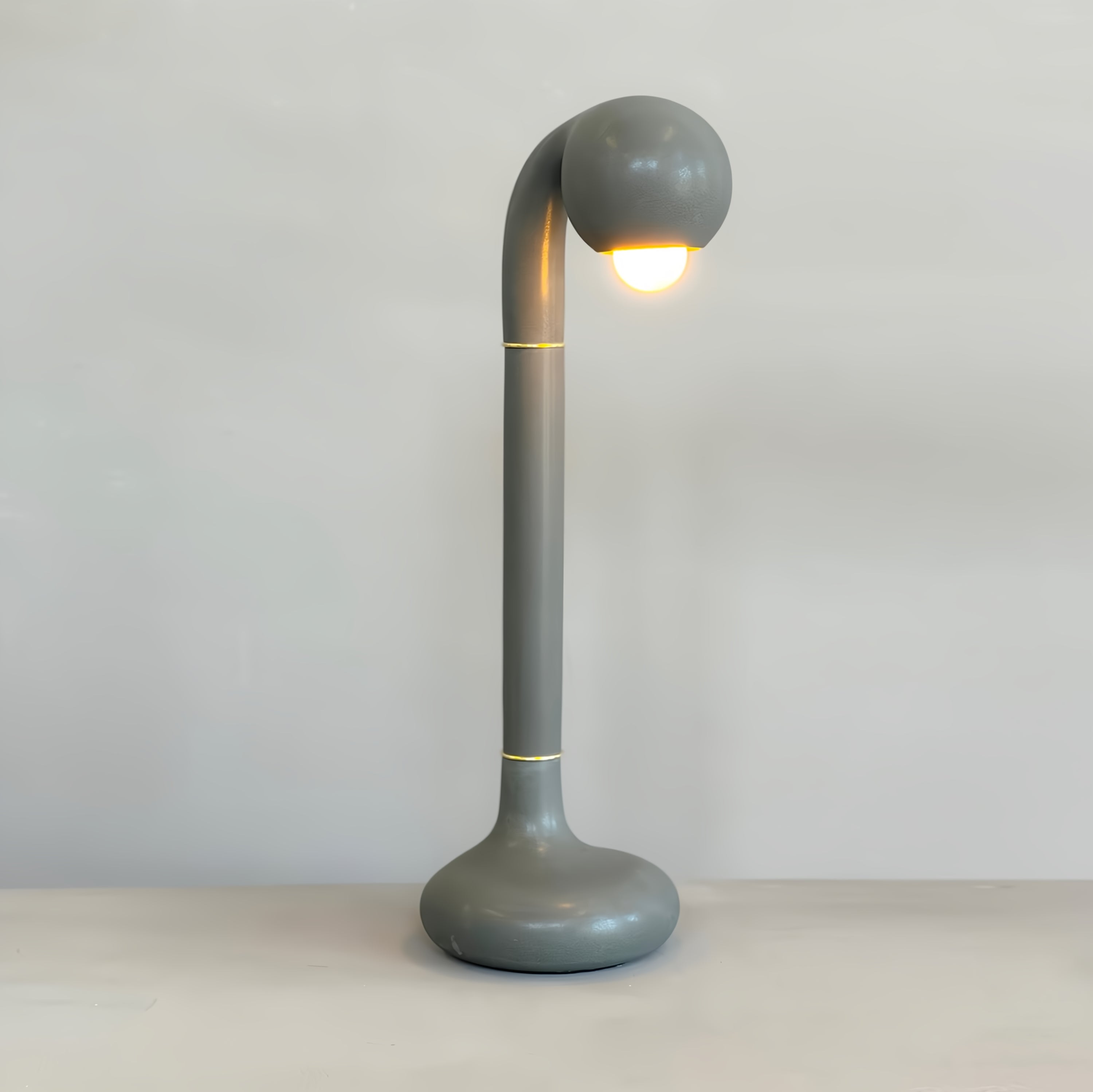 Matte Charcoal 24" TABLE LAMP EU