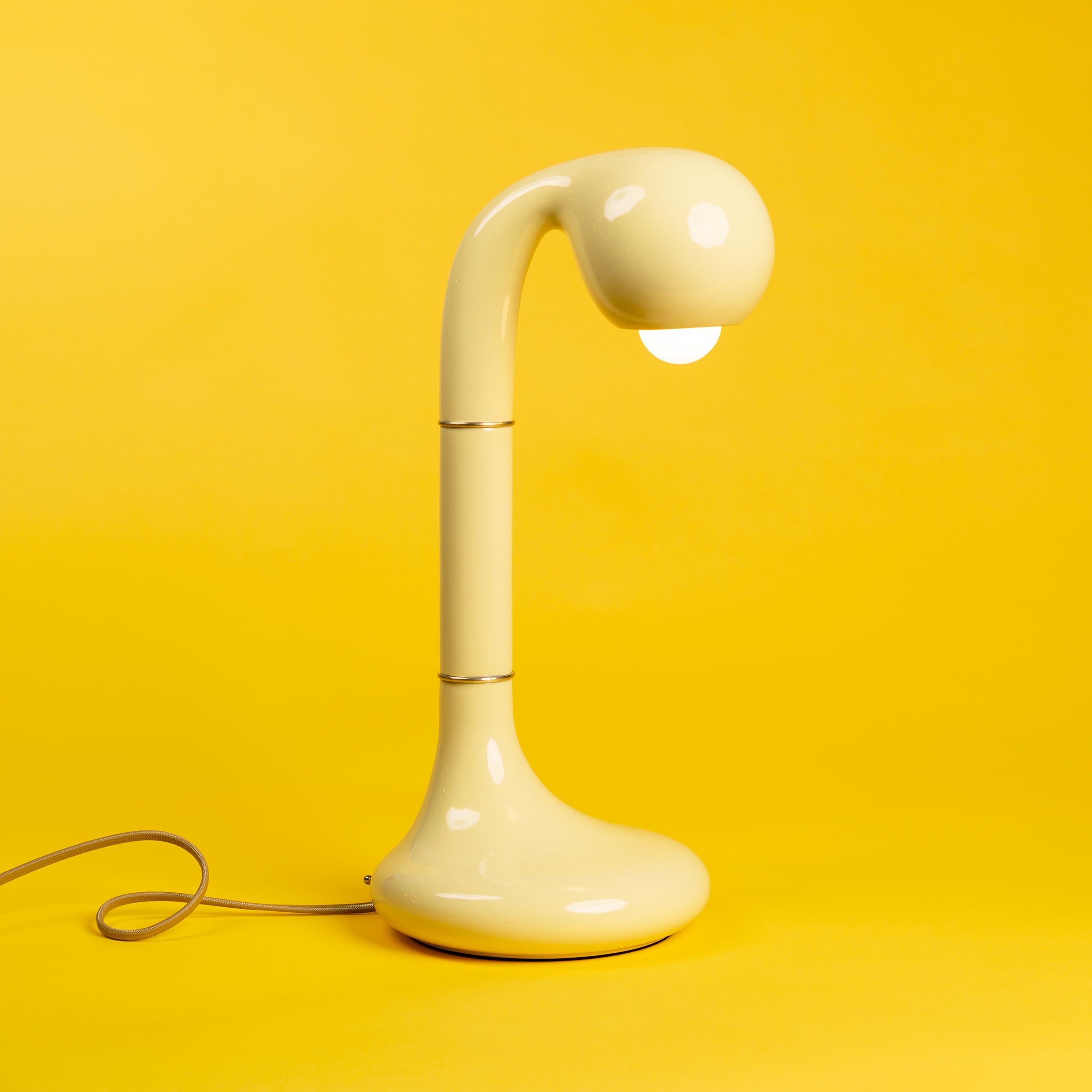 Butter Yellow 18" TABLE LAMP