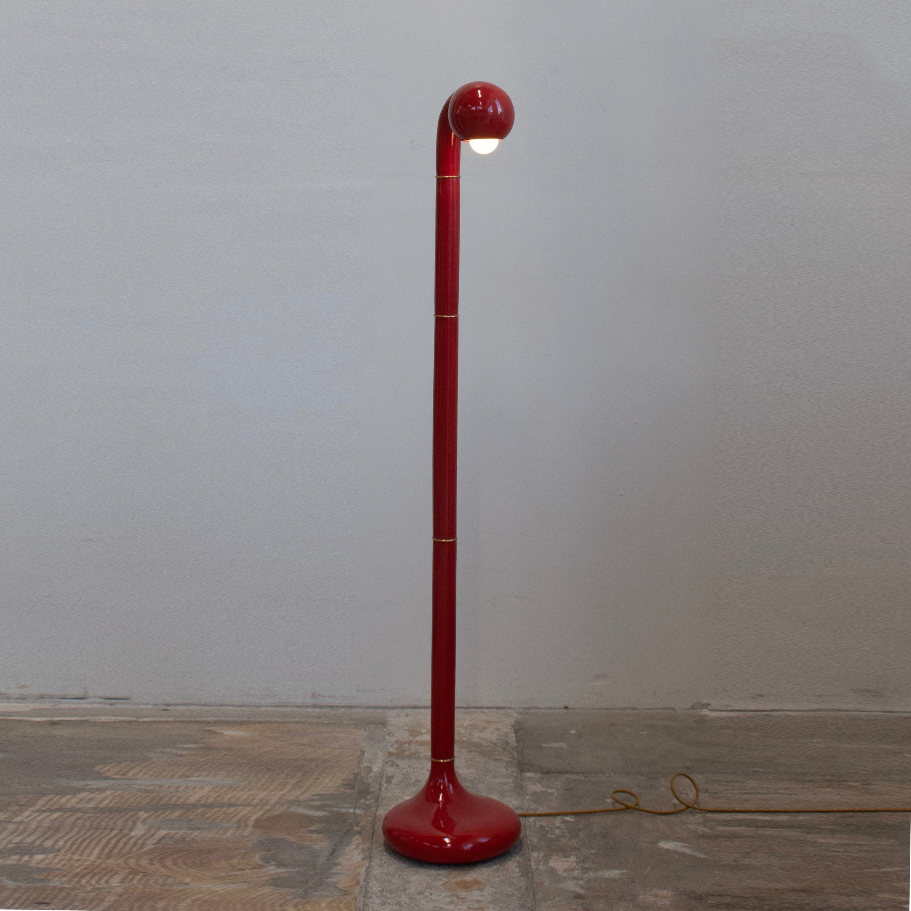 54" SINGLE GLOBE FLOOR LAMP