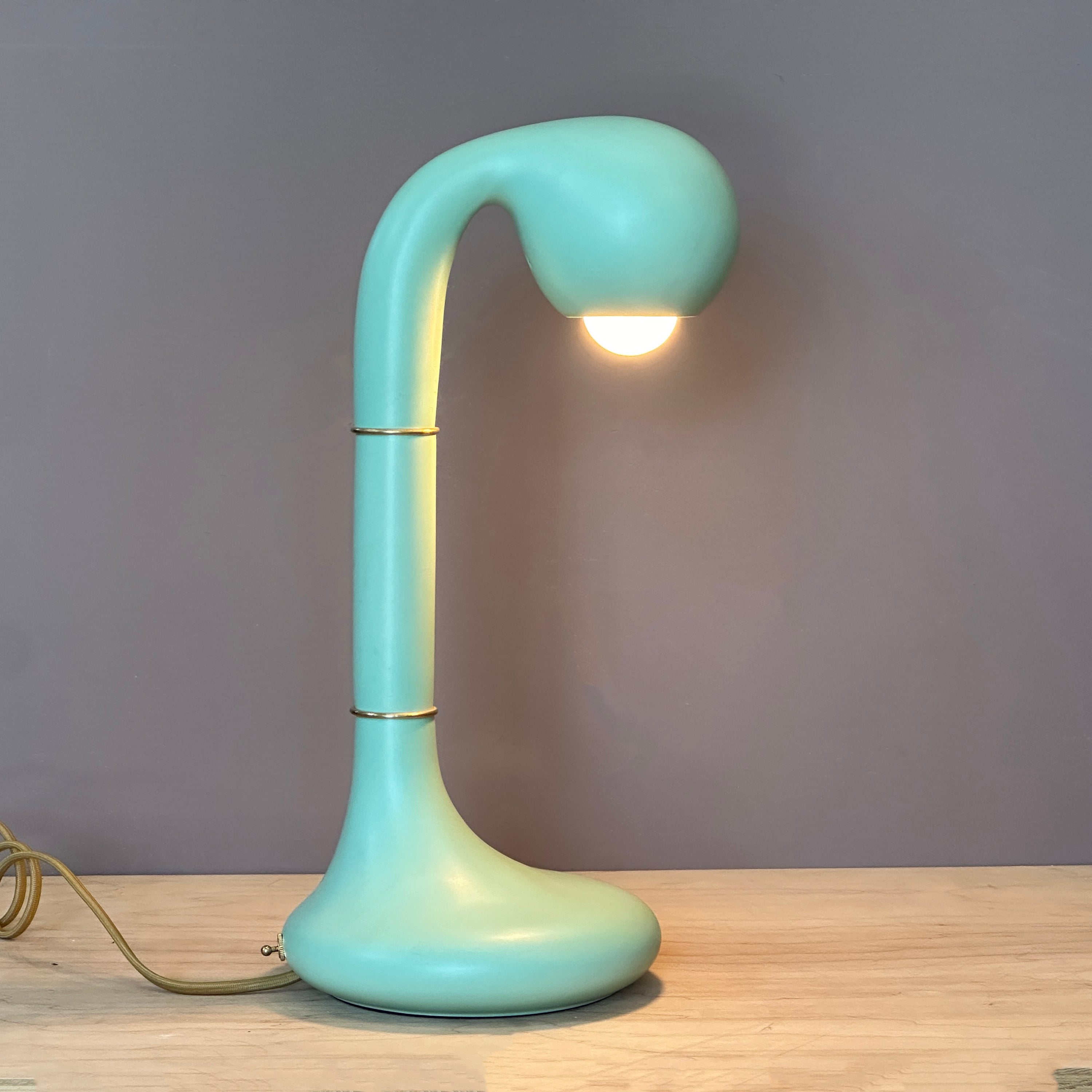 Matte Seafoam 18" TABLE LAMP