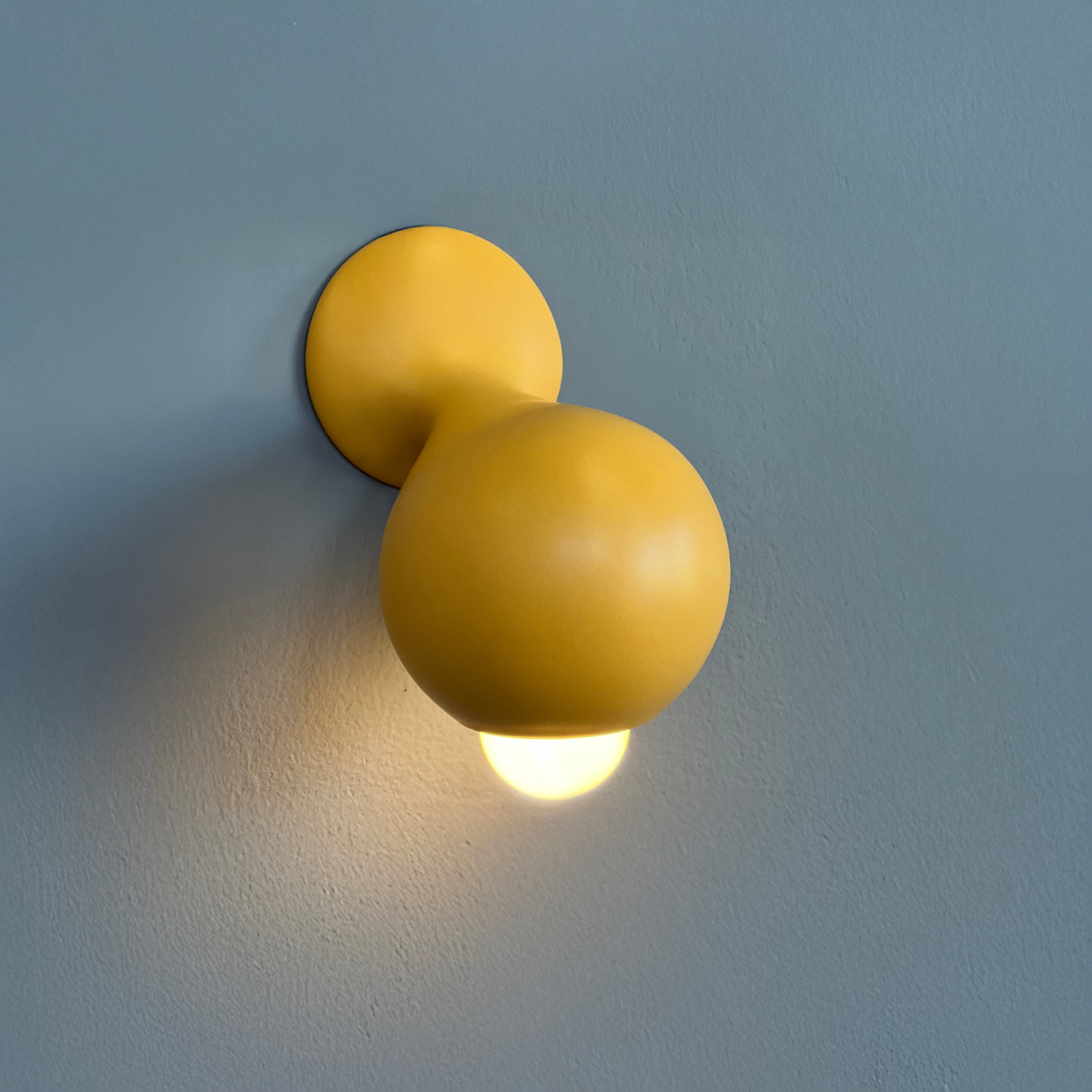 9228 Matte Yellow Ochre LITTLE SCONCE