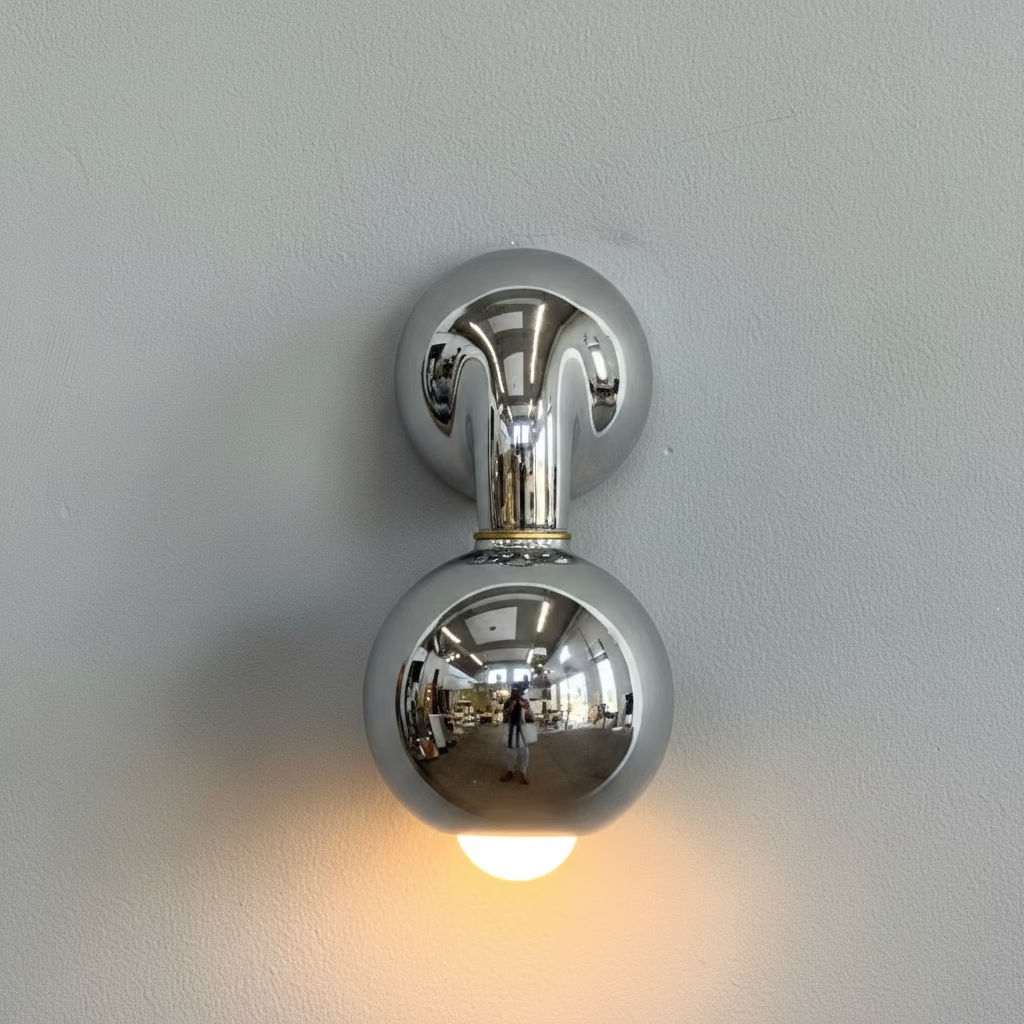 Palladium Wall Sconce w/6" Globe