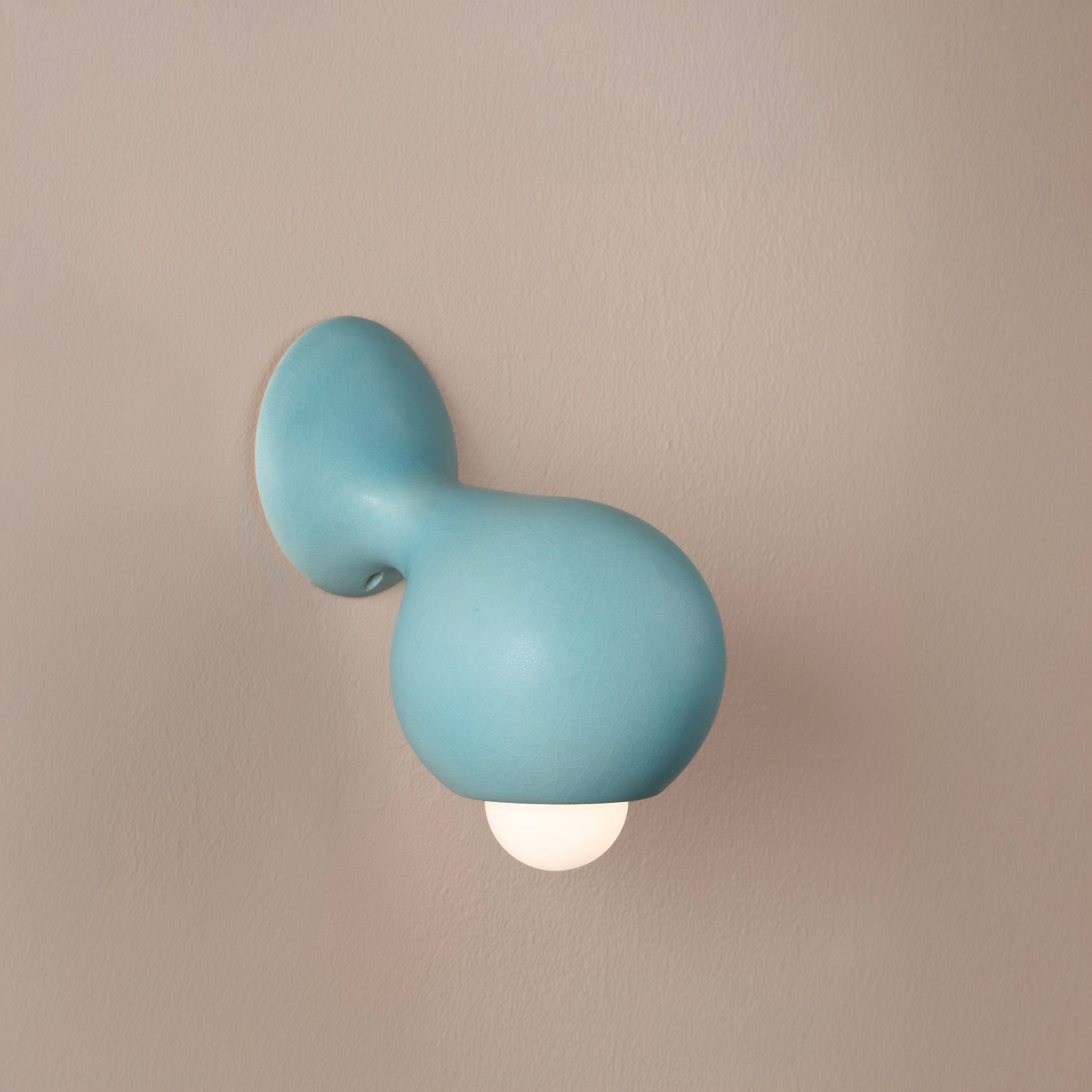 9082 Robin's Egg LITTLE SCONCE