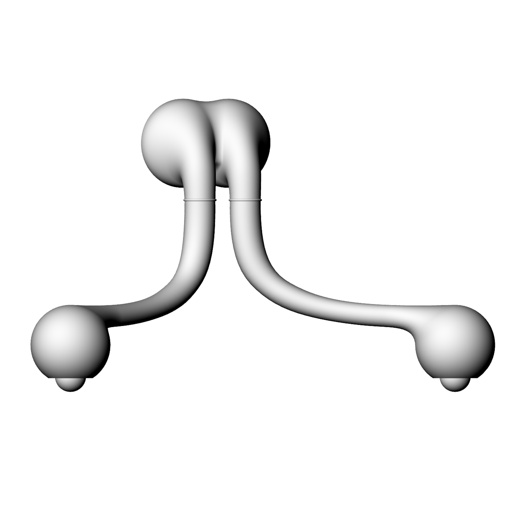 WALL SCONCE 2-GLOBE 17" x 28"