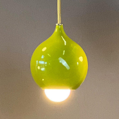 Gloss Chartreuse Droplet Pendant