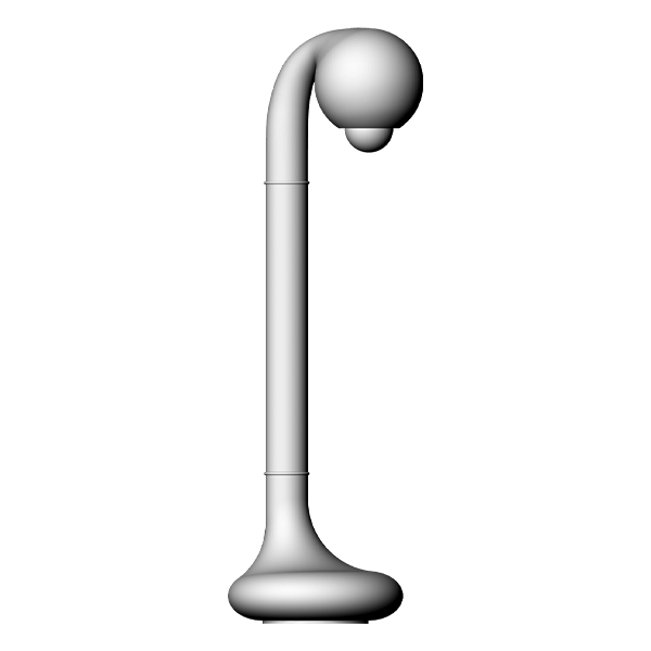 9161 Gloss Ivy 28” TABLE LAMP