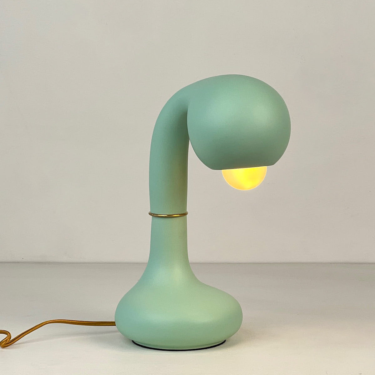 9282 Seafoam Green  12” TABLE LAMP