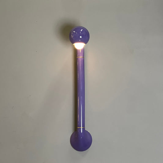 9219 Lavender WALL SCONCE D 1-GLOBE 28" HIGH