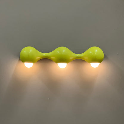 9217 Chartreuse WALL SCONCE 3-GLOBE
