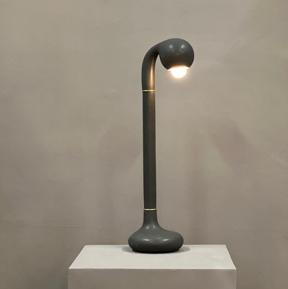 9124 CHARCOAL 28” TABLE LAMP