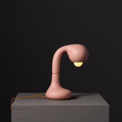 9156 Matte Pink 12” TABLE LAMP