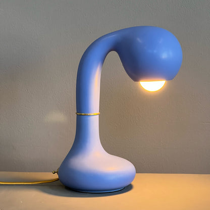 9096 Matte Blue 12” TABLE LAMP