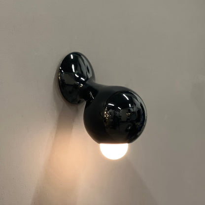 9280 Gloss Black LITTLE SCONCE