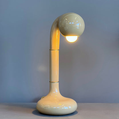 9310 Gloss Beige 18" TABLE LAMP