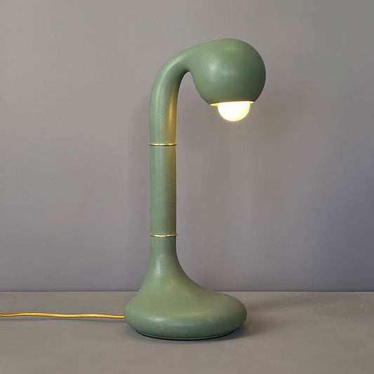 9316 Matte Olive 18" TABLE LAMP