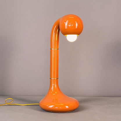 9319 Gloss Burnt Orange 18" TABLE LAMP