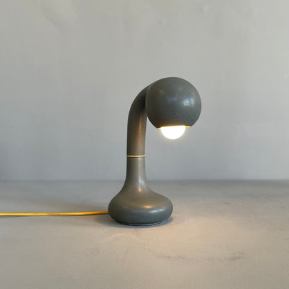 9011 Charcoal 12” TABLE LAMP