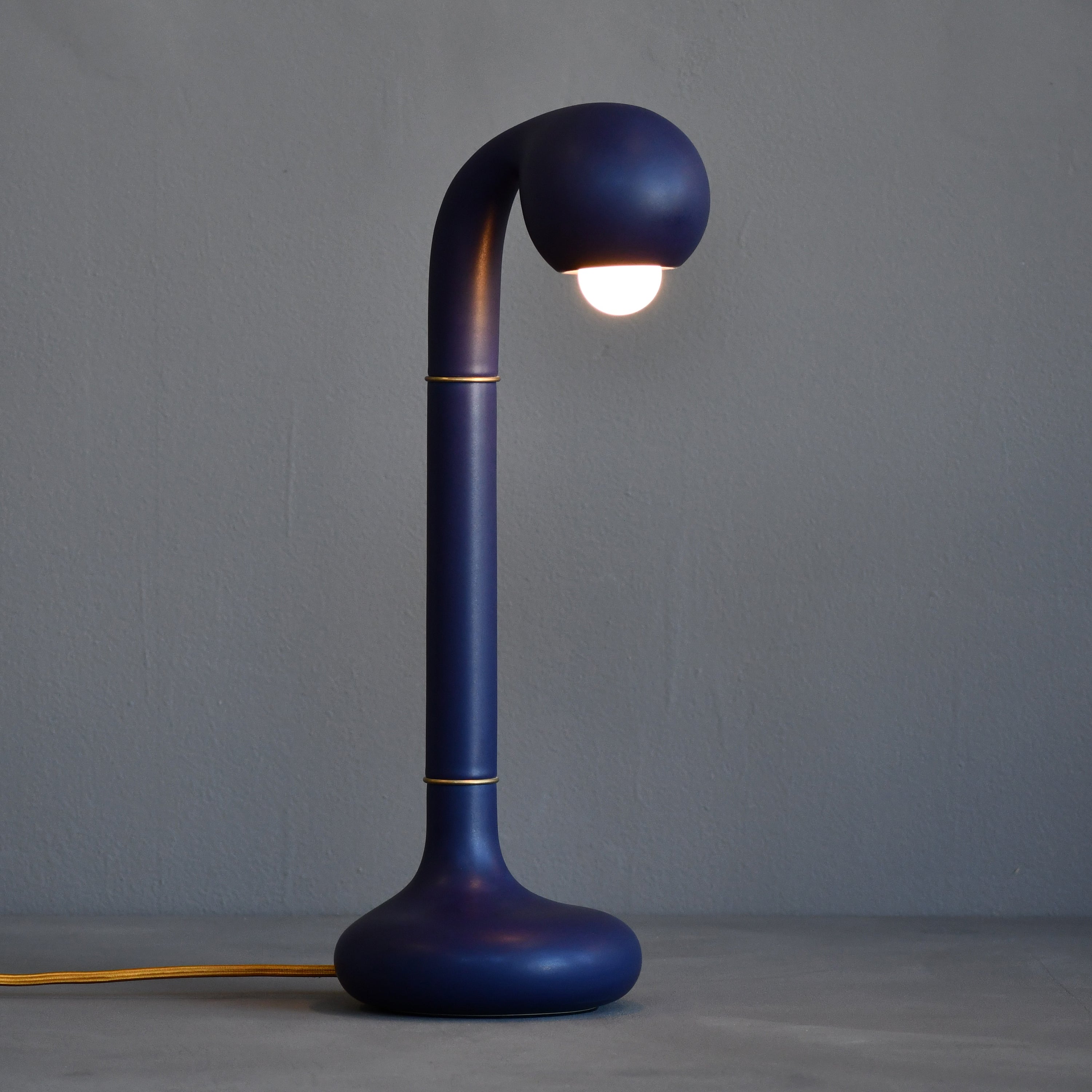 Midnight Purple 18" TABLE LAMP