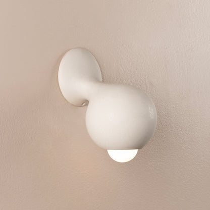 9018 Matte White LITTLE SCONCE